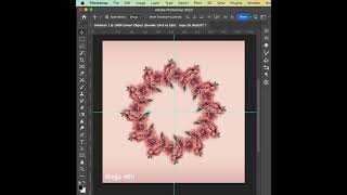 Learn - Flowers Circular Motion Flower Design in Photoshop!