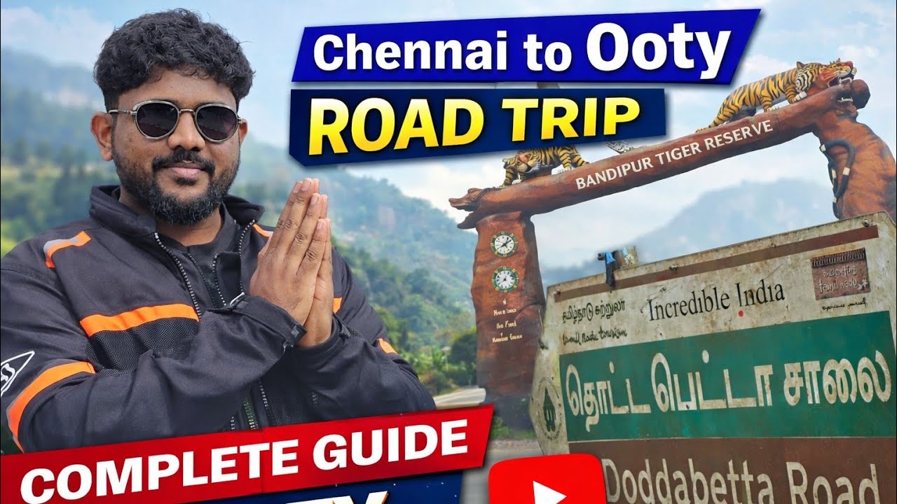 Chennai to Ooty via Masinagudi & Kallatti Ghost Road 😱 | Bandipur & Mudumalai Forest Drive 2026