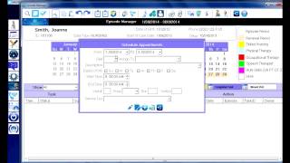 MEDSYS2 Home Health Calendar