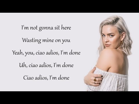 Download Anne-Marie - CIAO ADIOS (Lyrics)