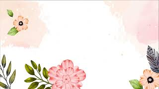 New Beautiful Floral slideshow | Wedding Slideshow | Floral | HD