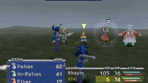 Final Fantasy 9 - LLG / Low Level - Part 15 (1/2) (Blue Magic for Quina)