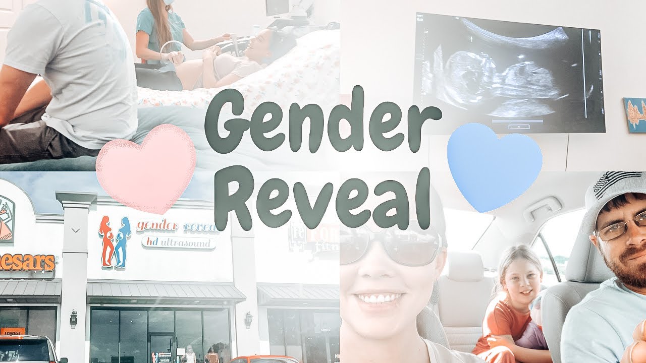 GENDER REVEAL 💖💙 14 WEEKS PREGNANT KIM MARIE YouTube