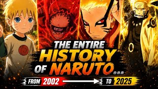 The Complete Evolution of Naruto (2002–2025) 🍥