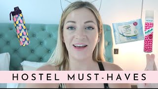 15 Hostel Essentials for Girls - What You NEED to Pack for Hostels 🎒