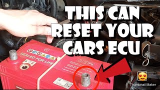 hard reset cars ecu no obd2 scanner needed fix check engine light for free.