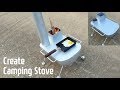 캠핑용 난로 만들기 ( Create camping stove)