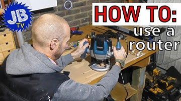How To Use A Router - Router Basics - A Beginners Guide to using the Router