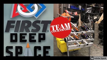 Robot in 3 Days Team Cockamamie - Day 1.5 - FIRST Deep Space 2019