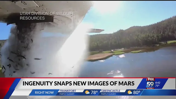 Fish drop to restock Utah lakes