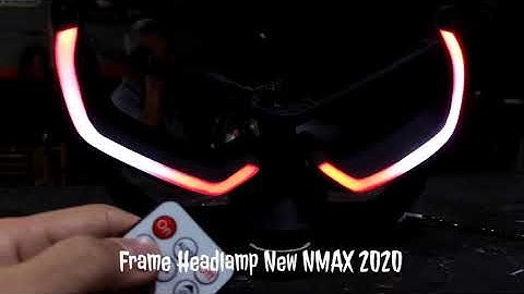 Frame Headlamp New NMAX - Modif Custom Lampu
