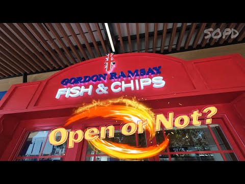 Is Gordon Ramsay restaurant open? Mactan Newtown, Cebu, PH