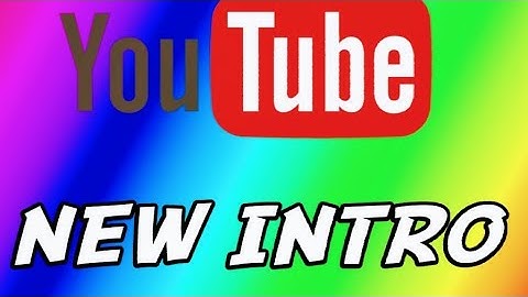 Do you like my New Intro ! (read the description)