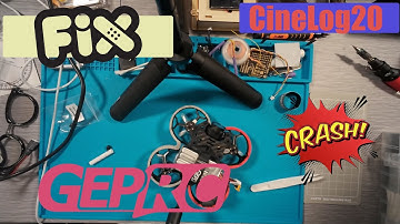 GEPRC CineLog20 HD O3 repair - how to fix GEPRC CineLog20  propeller Guards