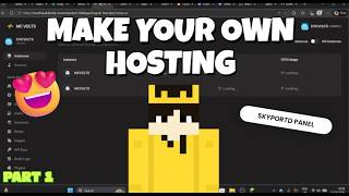 HOW TO MAKE OWN HOSTING USING CODE SANDBOX!😍 / PART 1/ SKYPORTD PANEL/