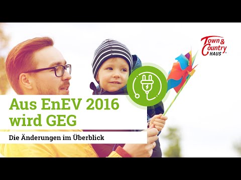 Aus EnEV 2016 wird GEG - Die Änderungen im Überblick l Town & Country Haus