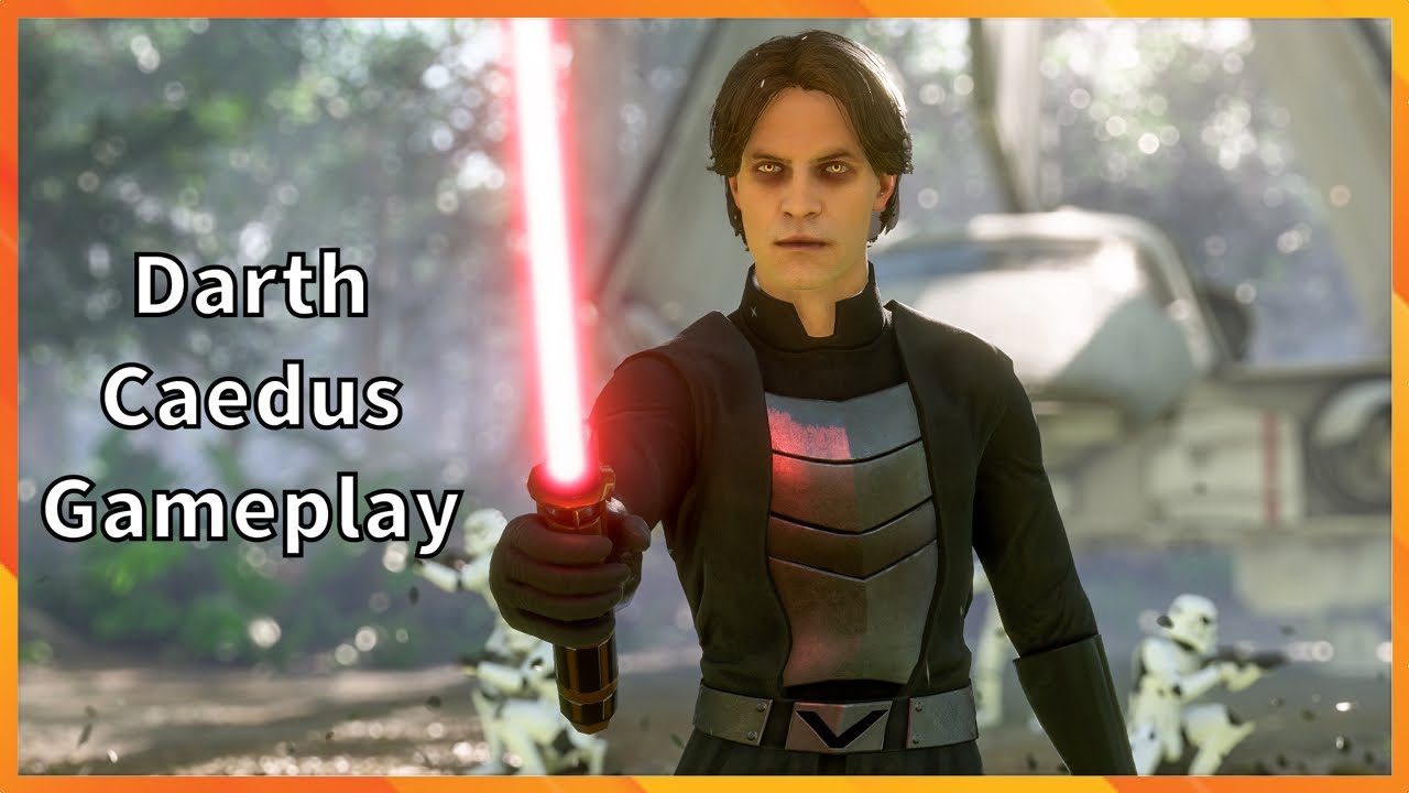 Игровой процесс за Дарта Кэдуса в Star Wars Battlefront 2