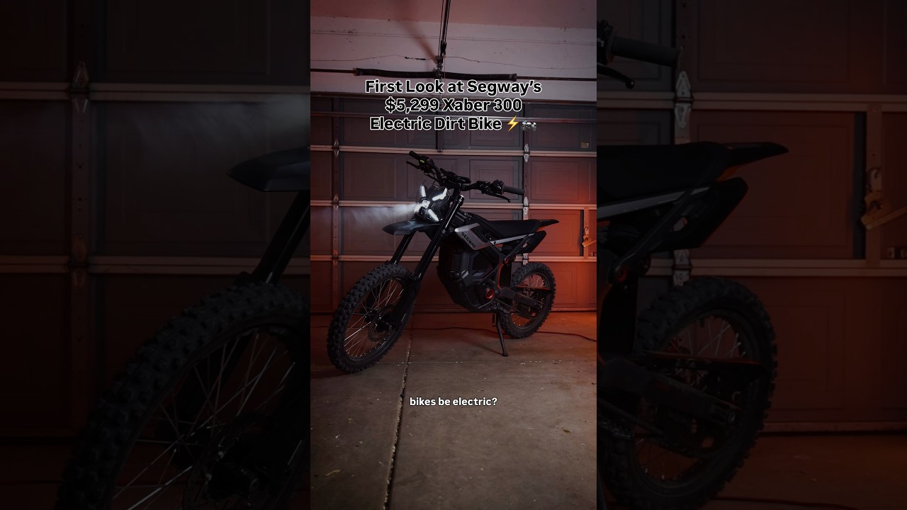 First Look at Segway’s $5,299 Xaber 300 Electric Dirt Bike