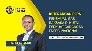 Press Conference: Giant Gas Discovery in Kutai Strengthens National Energy Reserves