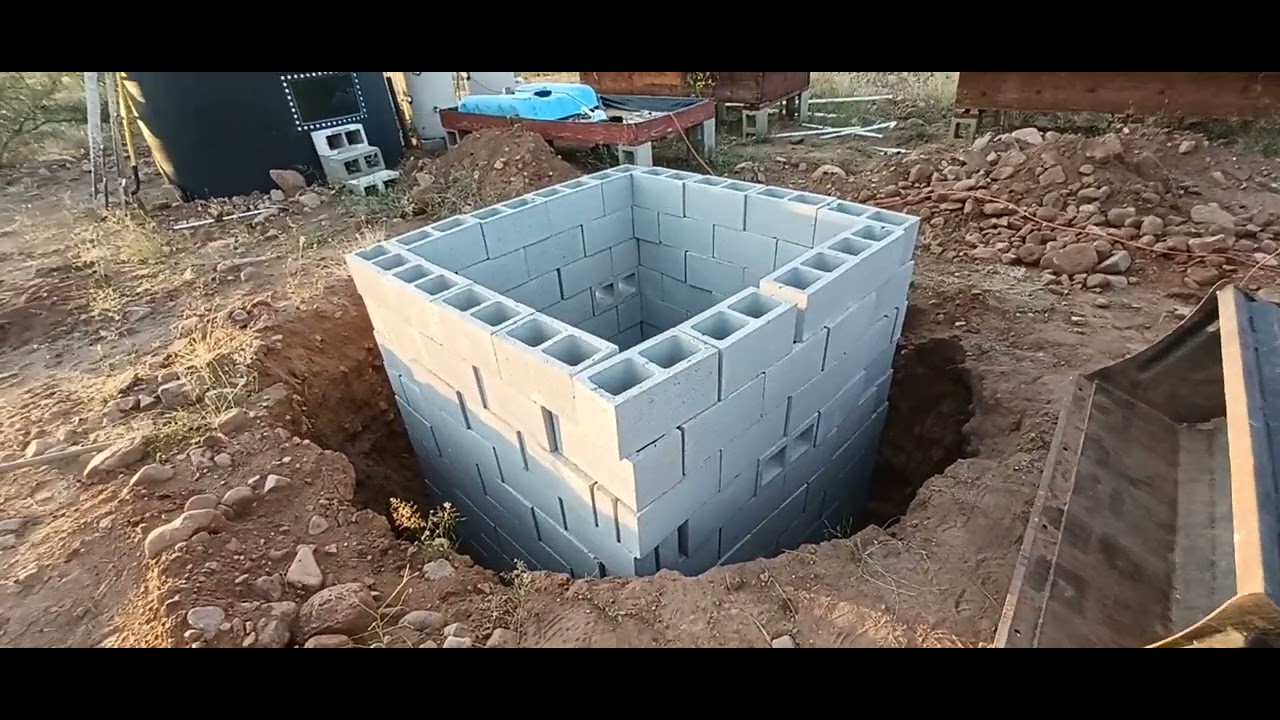 Aquaponics upgrade! Permanent sump tank build for the future growbeds