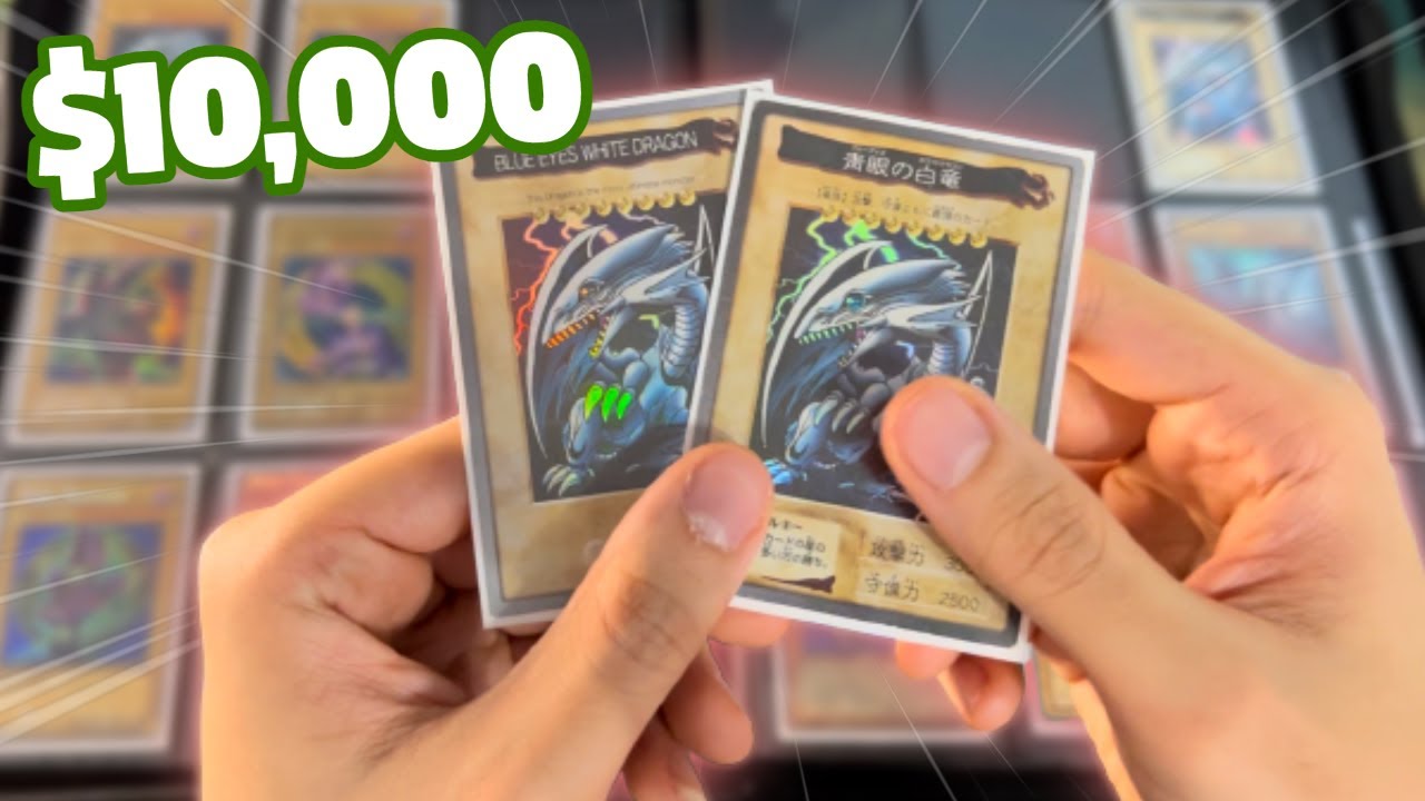 My RAREST Yu-Gi-Oh! Cards Collection! ($10,000) - YouTube
