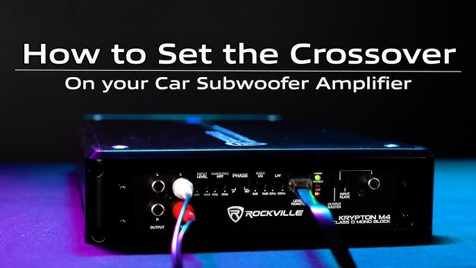 Talk: Properly Setting Sub Amp Crossovers - YouTube