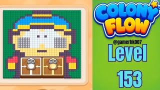 Colony Flow Level 153 Walkthrough Solution 