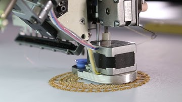 Richpeace embroidery with tracing cording device