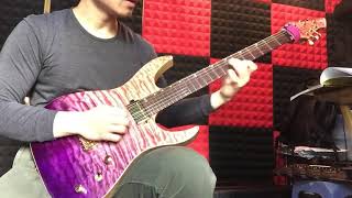 Spanish 8 notes scale ex acacia guitar