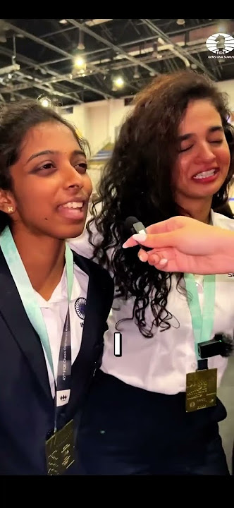 Rapid Fire  with Indian women's team🥇 at 45th Chess Olympiad. | Chess | Shorts | Ytshorts | Games