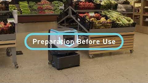 How to Prepare Before Use: Cobi 18 Autonomous Scrubber