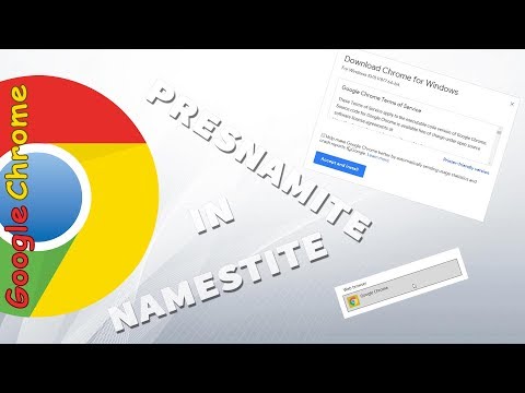 Kako presneti in namestiti Google Chrome spletni brskalnik v Windows 10