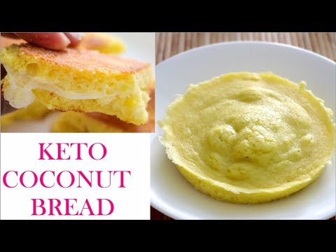 microwave-keto-coconut-bread-|-keto-bread-|-low-carb-bread