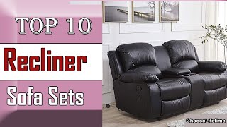 ✅ 10 Best recliner sofa sets for living room of 2022
