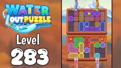 Water Out Puzzle Level 283 Walkthrough