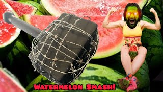 Watermelons Get Smashed With A Barbed Wire Wrapped Hammer AKA Ricky! screenshot 2
