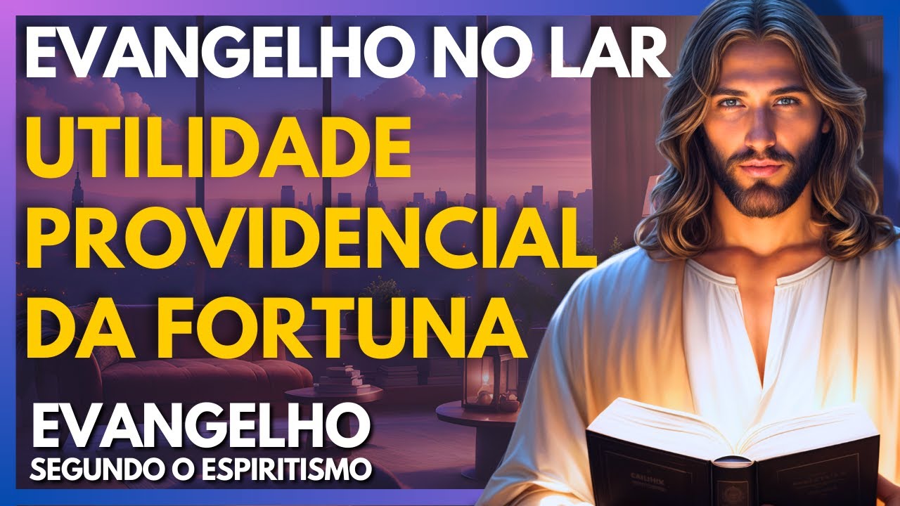 UTILIDADE PROVIDENCIAL DA FORTUNA | Evangelho no Lar Virtual