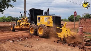 PATROL ENCABEÇANDO DE RUA/Motoniveladora/Patrol/Patrola/Road Grader/Motor Grader/Niveleuse GD655