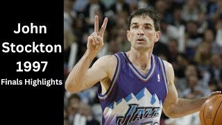 John Stockton 1997 NBA Finals Highlights