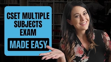 Pass the CSET Multiple Subjects Exam (101, 214, 225): A Comprehensive Study Guide