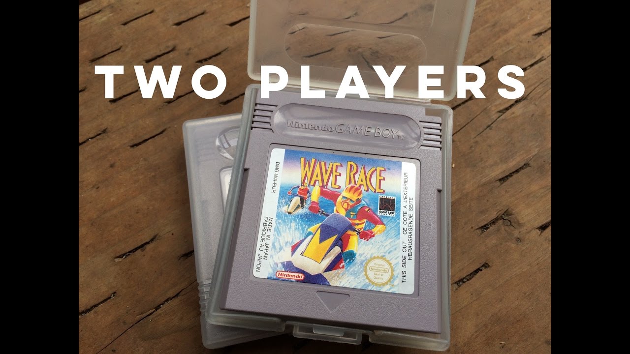 Wave Race Game Boy Two Player Link Cable Play DMG-WA-USA