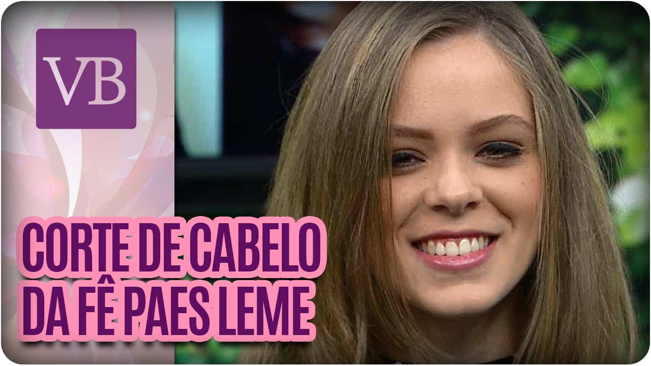 Corte de cabelo com Sidney Akira: Fê Paes Leme  - Você Bonita (29/06/16)