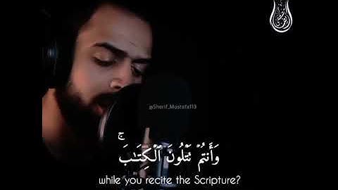 قرآن كريم بصوت شريف مصطفى || حالات واتس اب دينية