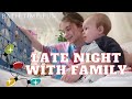 Late Night With The Family + Bath Time Fun || Teen Mum Vlogmas