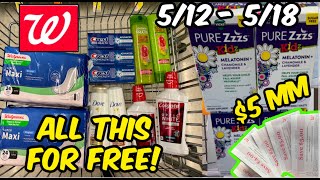 WALGREENS HAUL (5/12 - 5/18) ***$100 IN PRODUCTS FOR FREE & MM!