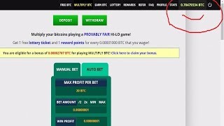 Free Bitcoin Unlimited Satoshi Using Script screenshot 5