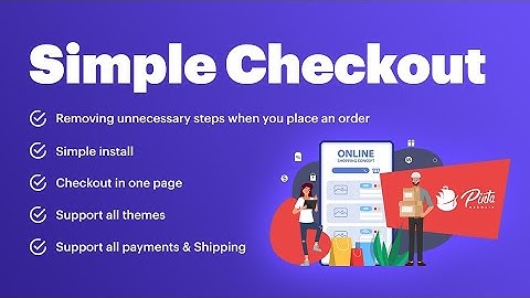 Simple Checkout Plugin for Prestashop 1.6 1.7