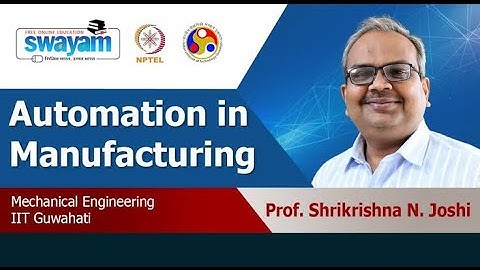 Automation in Manufacturing | Week 10 Quiz | Assignment 10 Solution | NPTEL 2022 | SWAYAM