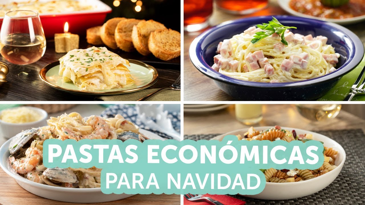 Pastas económicas para Navidad | Kiwilimón