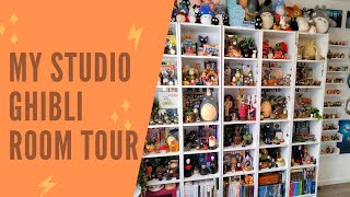MY STUDIO GHIBLI ROOM TOUR ! ✨🤩 (my huge collection +1500 items)